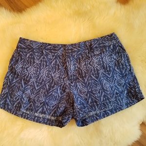 Cynthia Rowley Ikat Linen Shorts